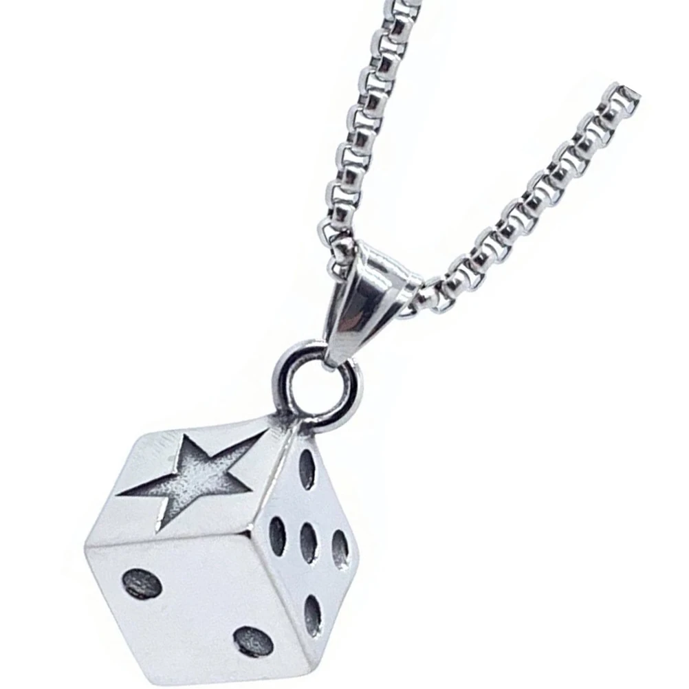 

Titanium Steel Adjustable Necklace for Men Women Fashionable Pendant Safe Skin Friendly Lightweight Clavicle Chain Perfect