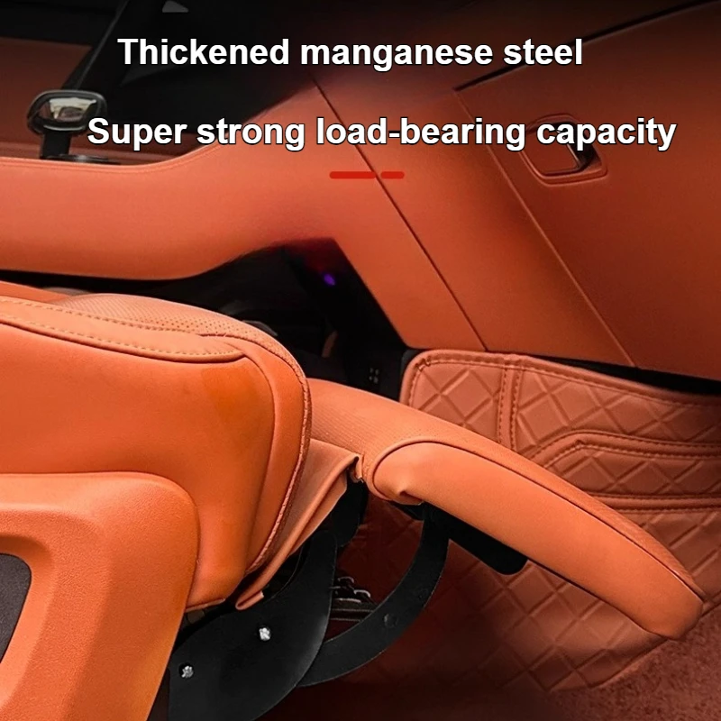 

For BAIC Jishi Polestone 01 Rox 01 2023-2025 Electric Leg Rest Passenger Queen Seat Leg Support Co-pilot Extension Resting Pad