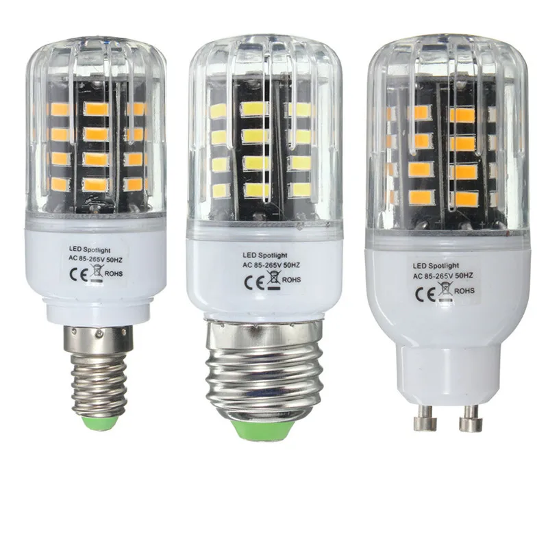 

GU10 светодиодная кукурузная лампа Lampada 3 Вт 40 SMD 5736 энергосберегающая лампа ампула светодиодная AC85-265V Bombillas светодиодные лампы