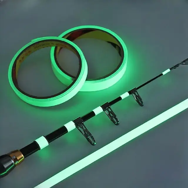 1M Sticker Glow In The Dark Fishing Rod Luminous Sticker Reflective Tape DIY Self-adhesive Tape Fishing Tool 1M Sticker Glow In The Dark Fishing Rod Luminous Sticker Reflective Tape DIY Self-adhesive Tape Fishing Tool