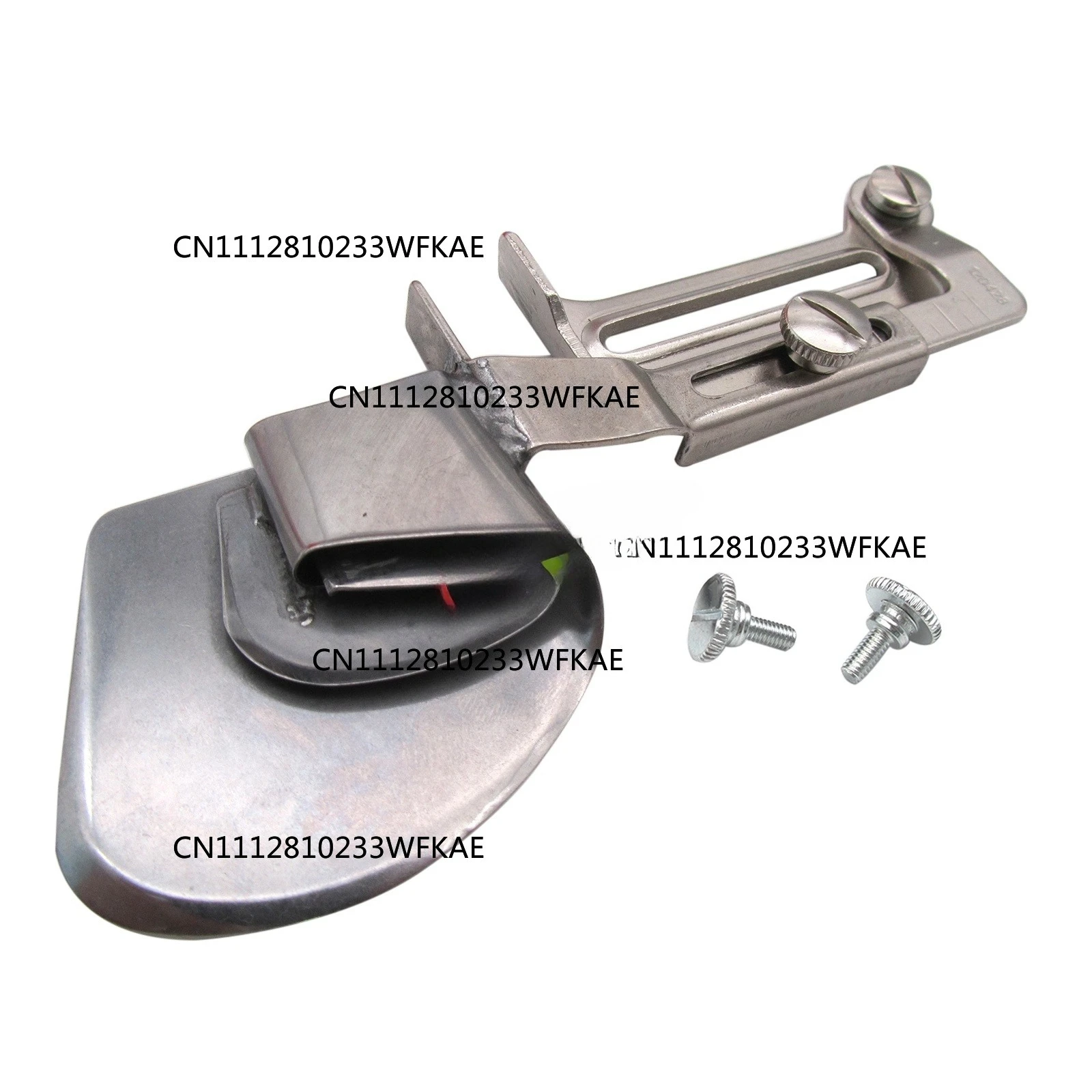 DOUBLE FOLD CLEAN FINISH STRAIGHT HEMMING FOLDER ATTACHMENT FIT FOR JUKI DDL-8700 8500 5550 SEWING MACHINE #KP-203