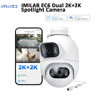 IMILAB EC6 Dual 2K Lens Spotlight Camera Color Night Vision AI Detection Two-way Audio Siren Alarm Home Monitoring Security Cam