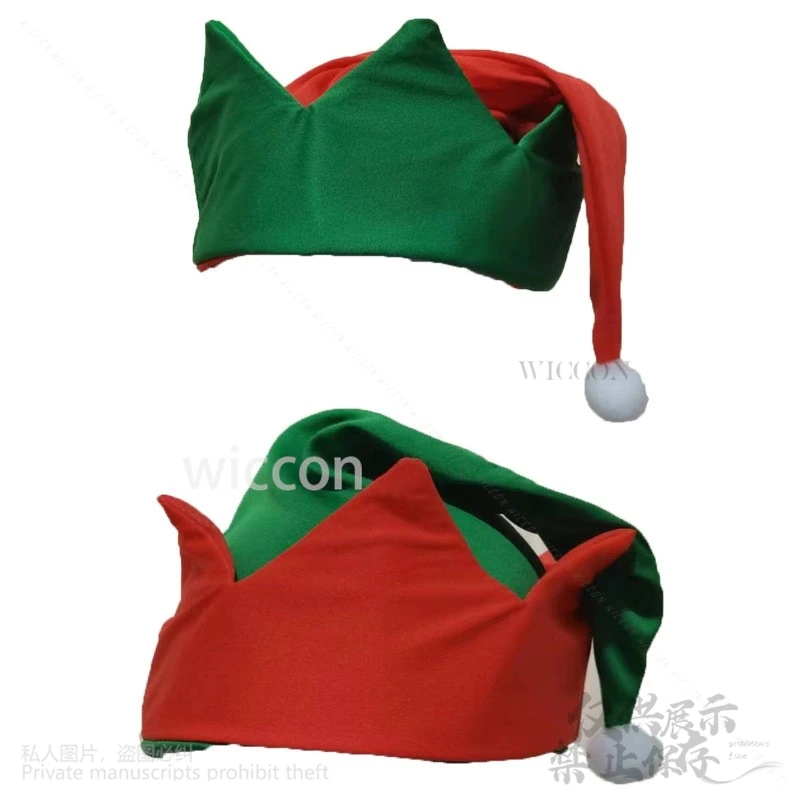 2024 Christmas Cosplay Costume Dress Lolita Santa's Hat Striped Pantyhose Sext Wear Cover Suit Xmas Party Gifts For Women Girls