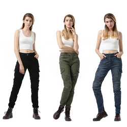 2024 Nieuwe Volero Motorfiets Jeans Vrouwen Upgrade Siliconen Beschermer Afneembare Race Road Rider Vier Seizoenen Casual Mode Broek