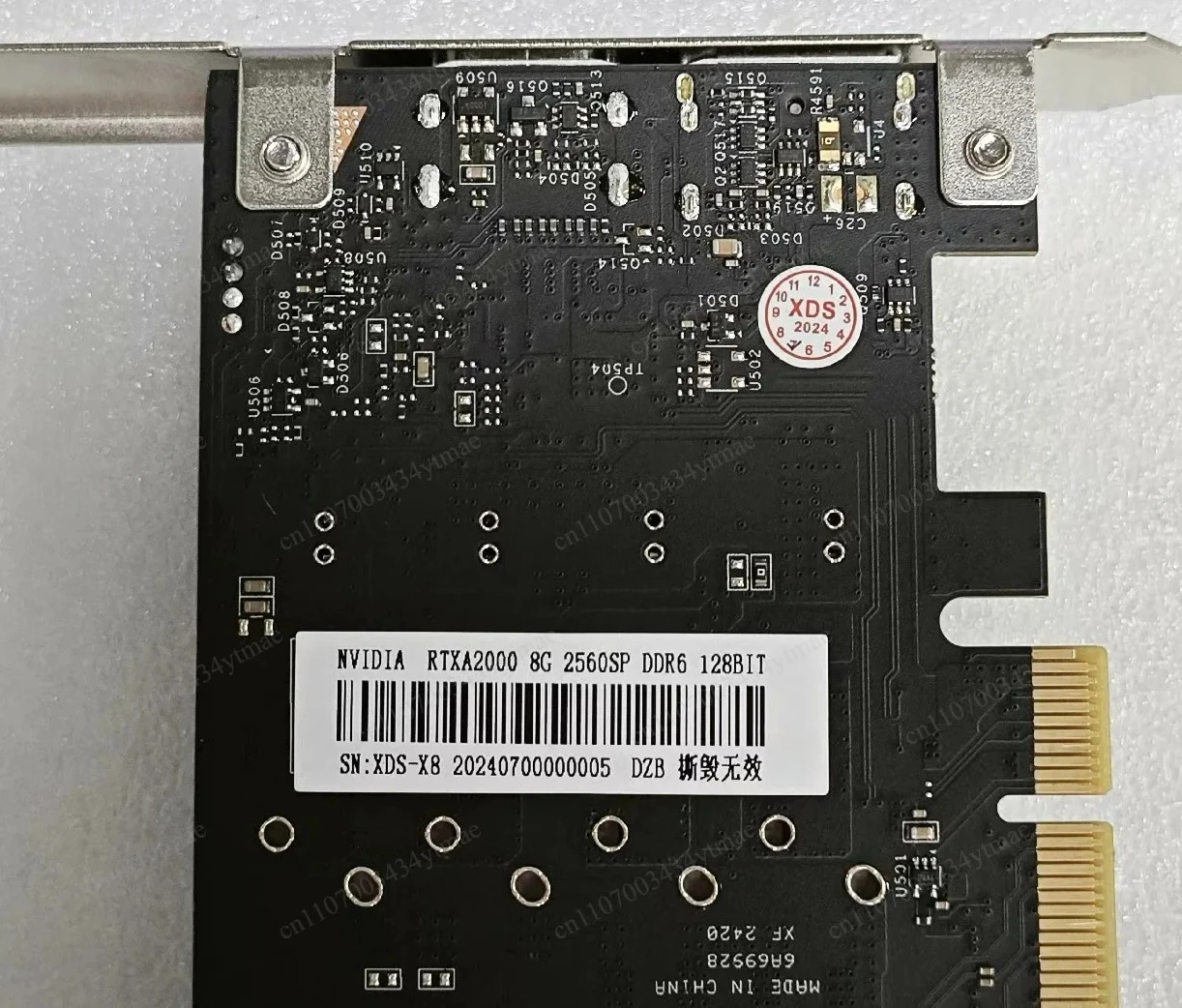 Half Height Single Slot GPU A2000 8G Low Profile Slim Video Card Small Case Workstation Card 3D Render CAD Design