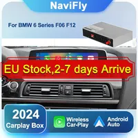 NaviFly Original Car Screen Upgrade Wireless CarPlay Android Auto Box For BMW 6 Series F06 F12 2010-2017 Mirror Phone Link