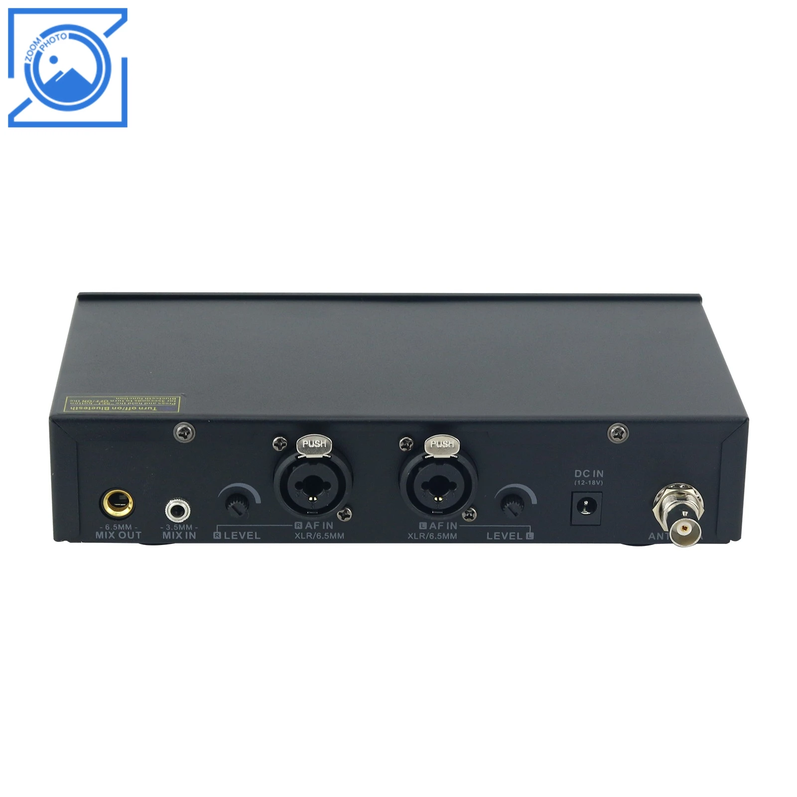 ER-102 نظام IEM لاسلكي احترافي Bluetooth5.0 UHF 510 ميجا هرتز-580 ميجا هرتز نظام مراقبة الأذن مع جهاز استقبال