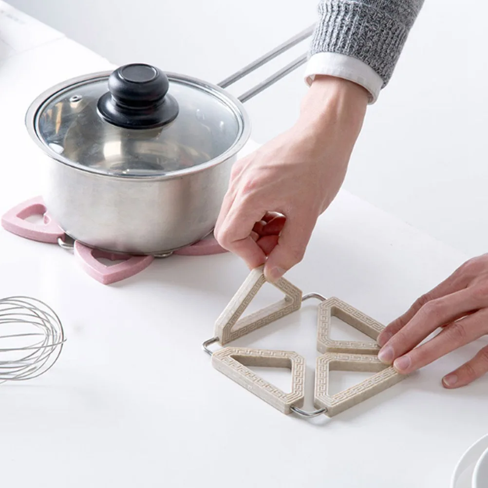 

Dinner Pad Heat Resistant Mat Bowl Placemat Protects Table Scratch Free Insulation Plastic Kitchen Bar Accessories Stylish