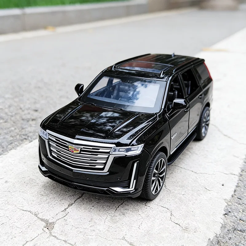 

1/32 Escalade SUV Alloy Car Model Diecasts Metal Off-road Vehicles Car Model Simulation Collection Kids Toy Gift