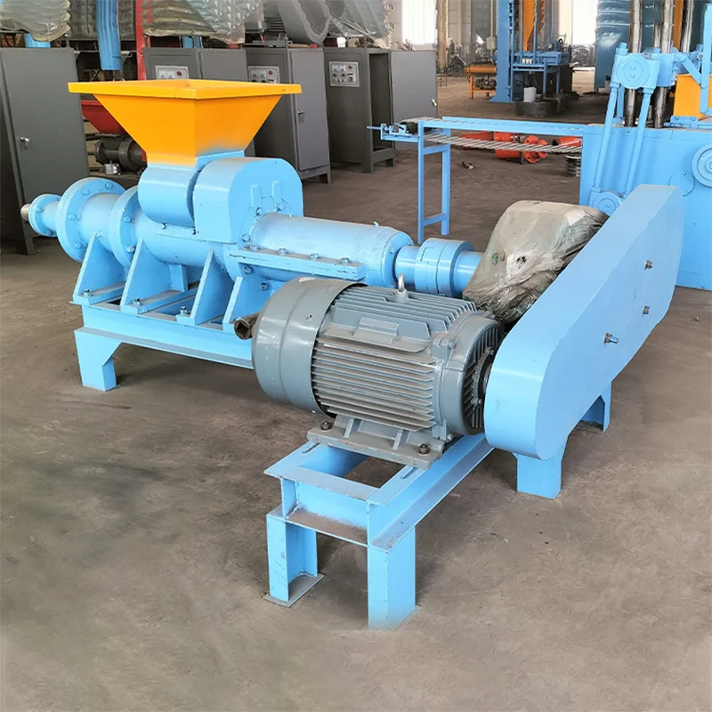 

Charcoal Powder Forming Machine BBQ Stick Making Hollow Hexagonal Charcoal Extruder