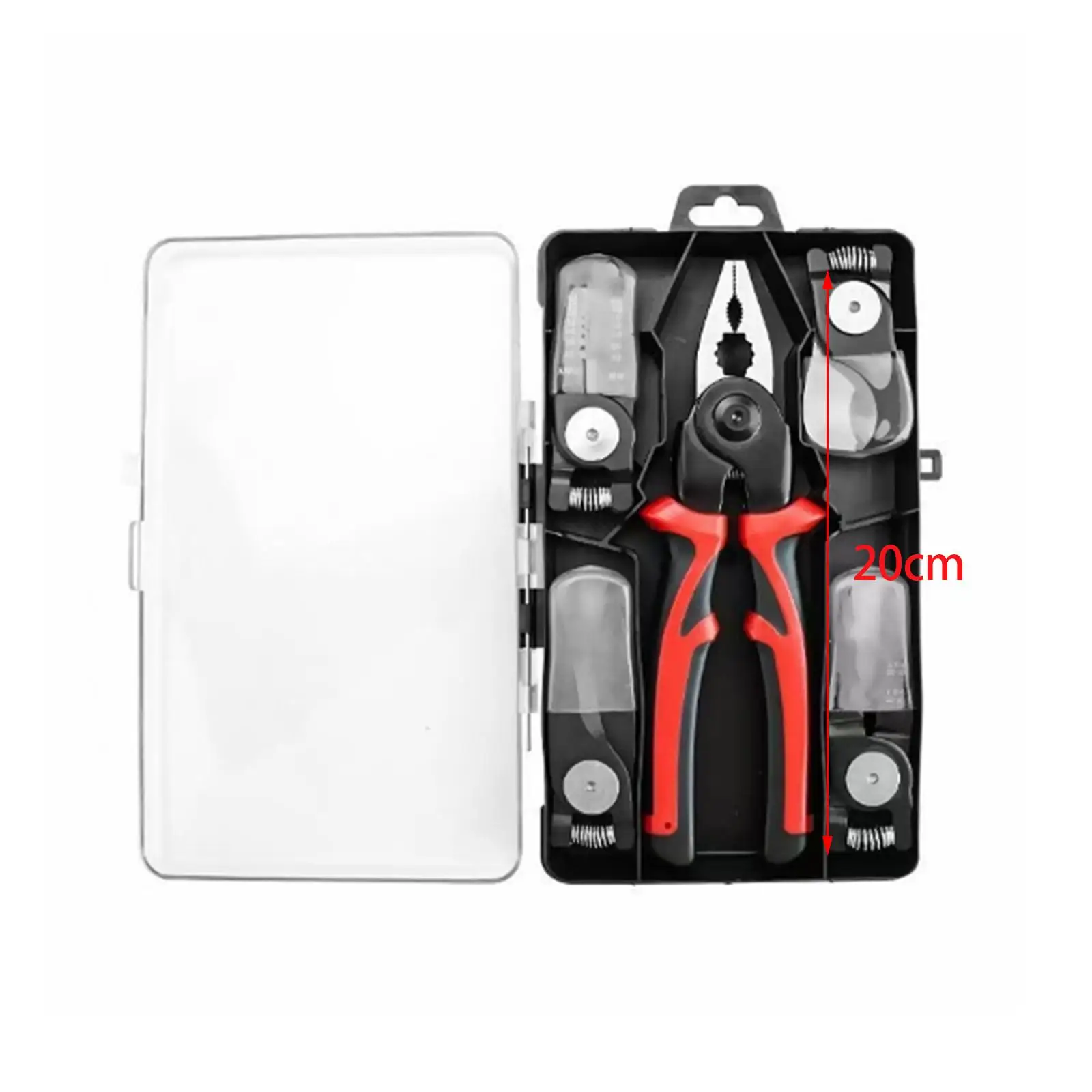 Set di strumenti per pinze Set di strumenti per crimpare Kit di strumenti versatili Pinza diagonale per attrezzature domestiche