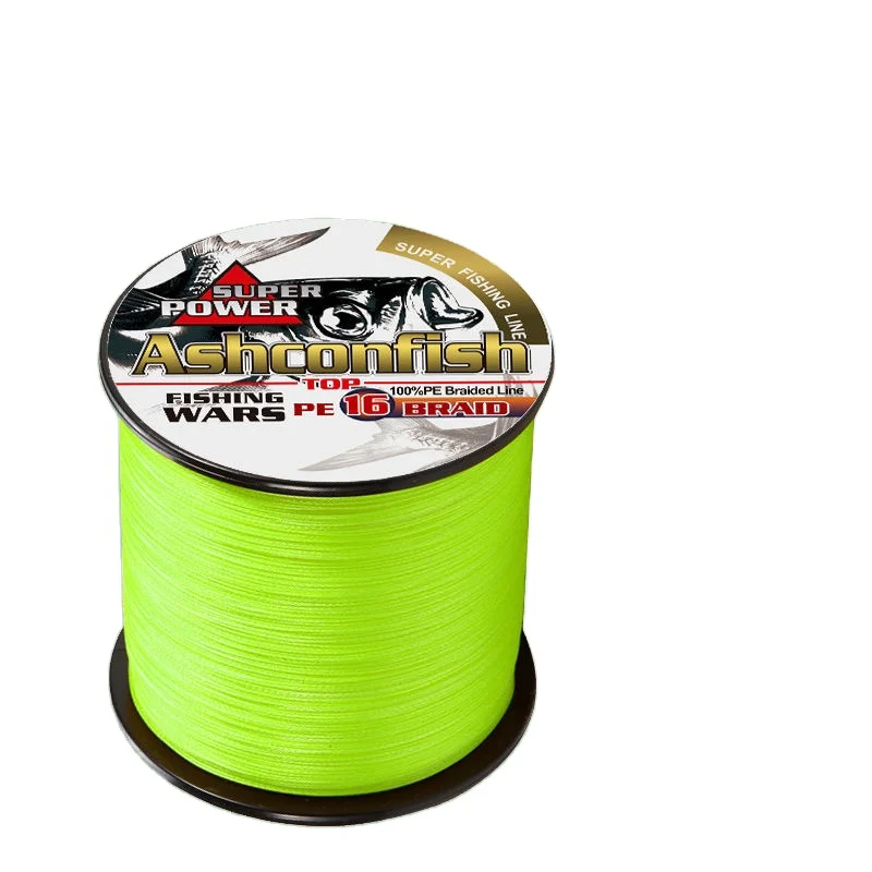 

Super Strength Hollow 16 Strands Weave Lines Sea Fish Splice Pescal PE Braided Fishing Line