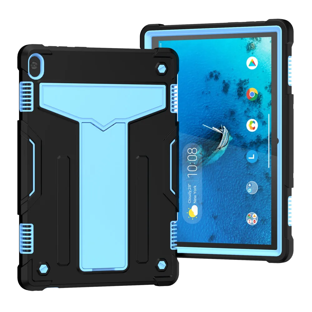 For Lenovo Tab M11 2024 M10 Plus 3rd Gen 10.6 P11 Plus J607F Armor Case TPU+PC Stand Cover For Lenovo P11 Pro 11.5 M8 Case