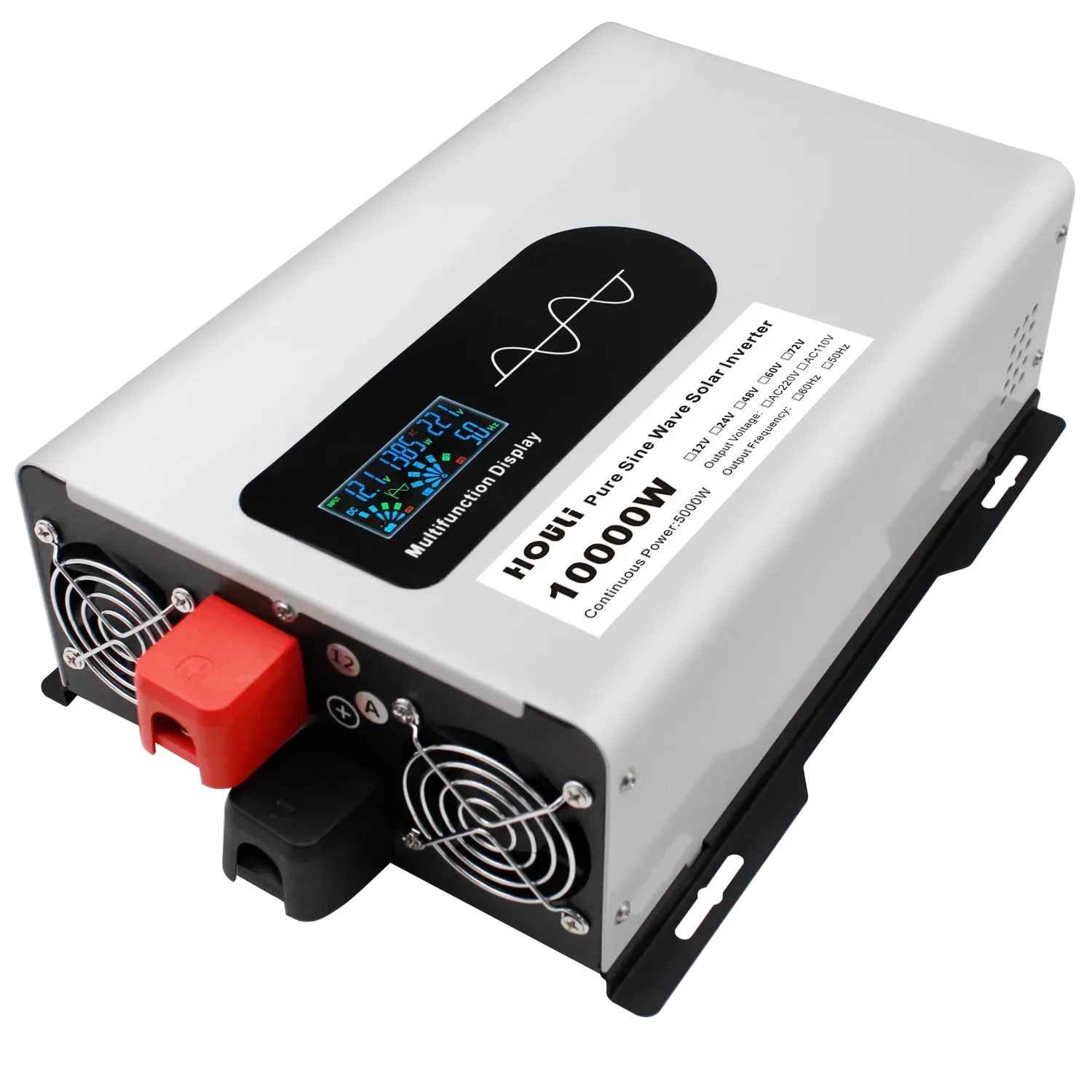 Para houli inversor de onda senoidal pura solar para sistema de energia dc 10kva inversor solar 24v 220v inversor onda pura 48v 10000w
