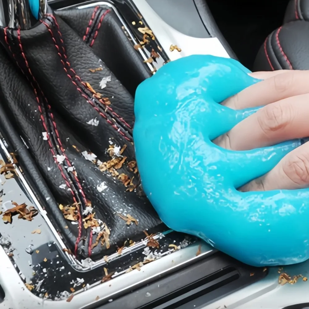 Car Interior Cleaning Gel Soft Glue Computer Keyboard Gap Cleaning Mud Car Gap Dust Dirt Detergent Multifunctional Auto Supplies