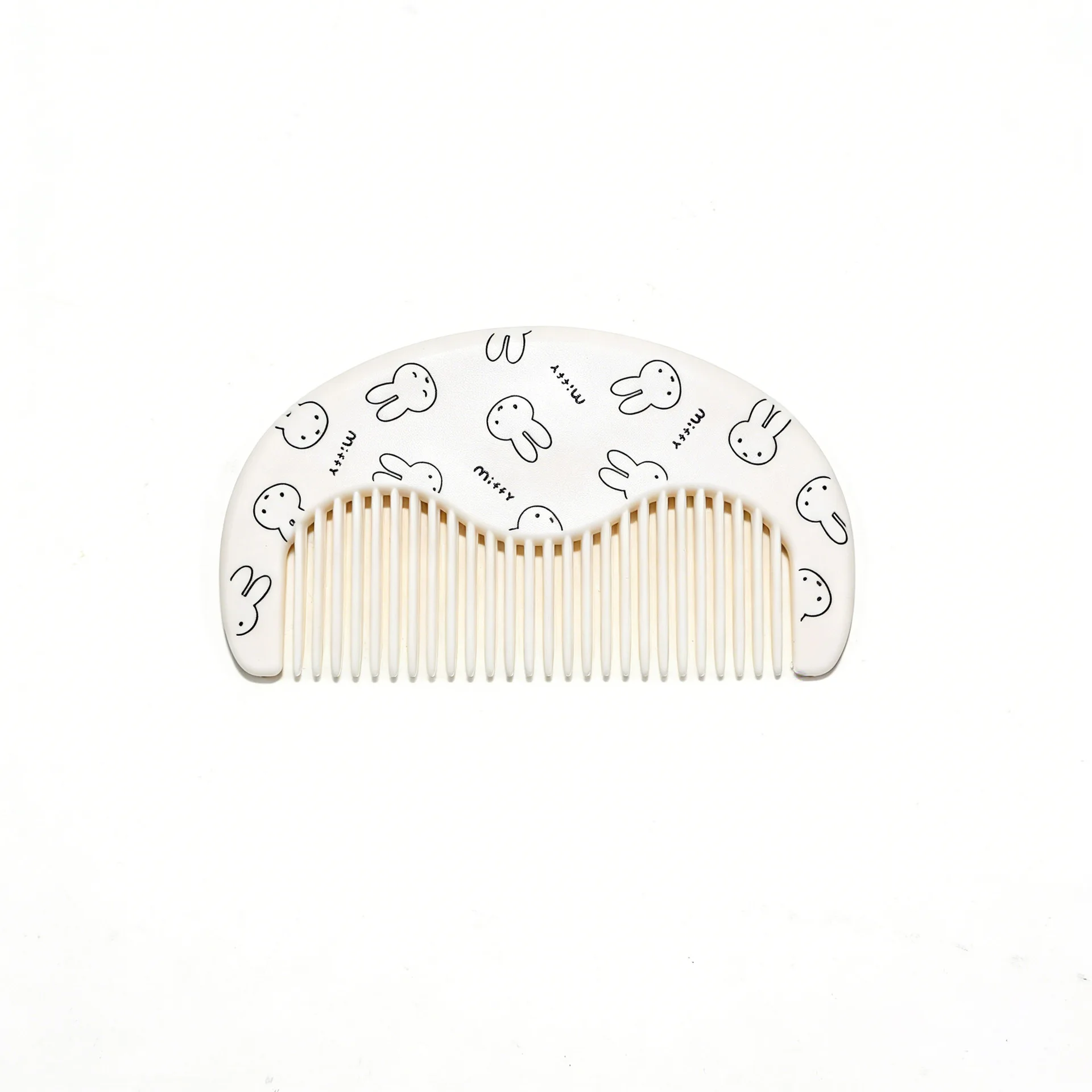 Kawaii Miffy Cute Comb Portable Anti Static Hairdressing Comb Student Girl Portable Comb Gift Toy for Girl - view 6