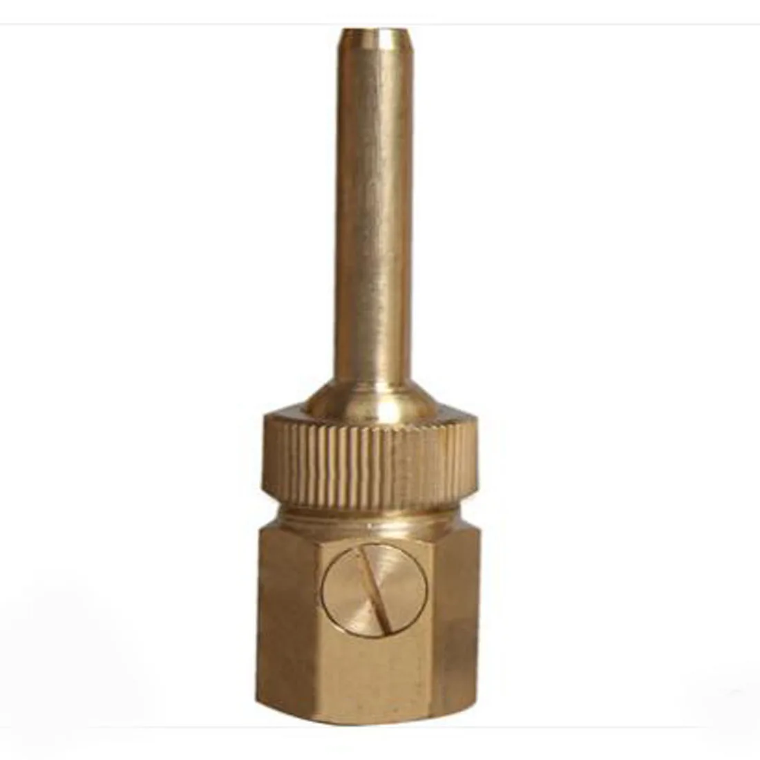 All-copper DC nozzle with valve direct water landscape fountain rockery pool square switch water column music