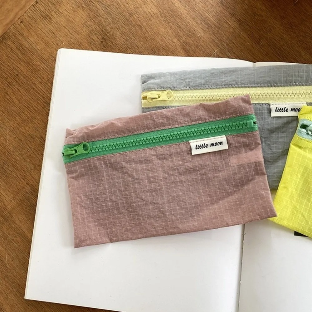 مقلمة متينة متعددة الوظائف، خفيفة الوزن، منظم قرطاسية، سحاب، محفظة للعملات المعدنية، حقيبة مكياج محمولة، اللوازم المدرسية