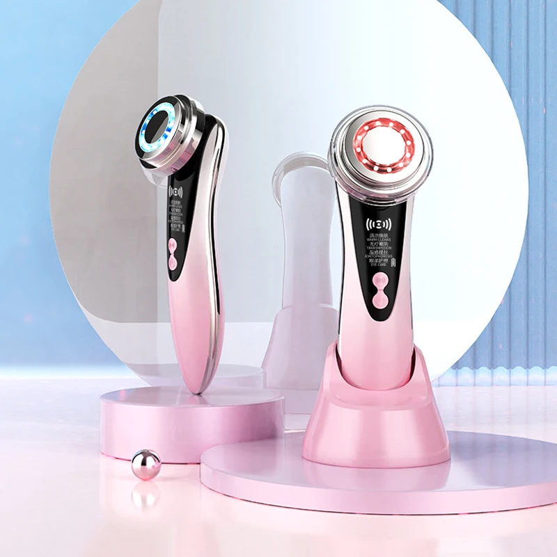 7 in 1 Face Lift Devices Microcurrent Facial Skin Care Rejuvenation Women Facial Massager Anti Aging Wrinkle Beauty Tool