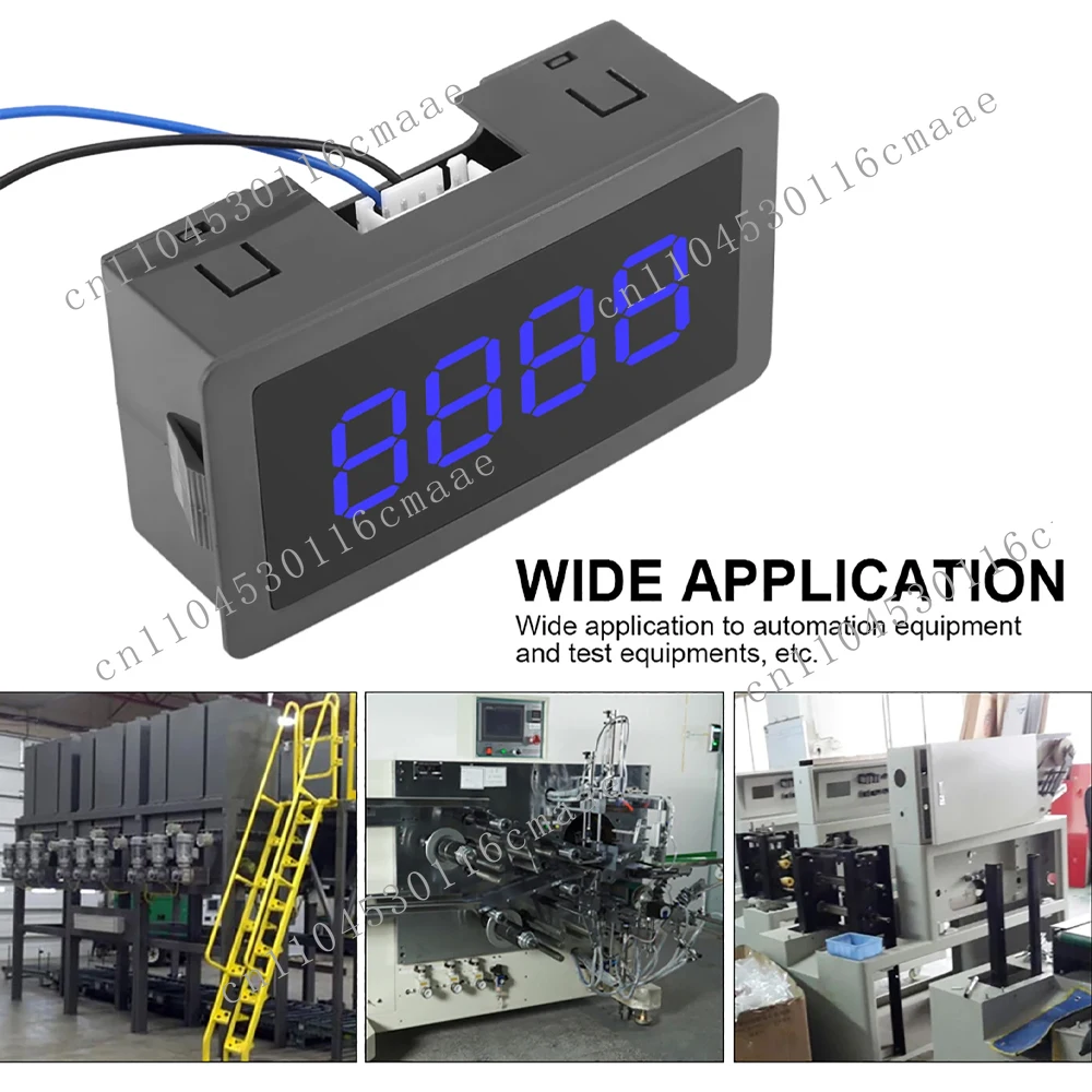Suitable for Counter Light Emitting Diode Digital Display 4 Bits 0-9999 Up/Down Plus/Down Panel