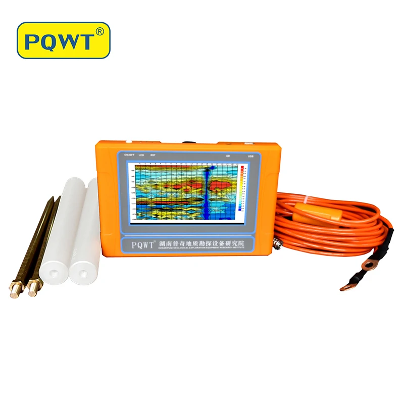 Agricultural Farm irrigation water well drilling equipment Geologist tools underground water detector for sale 300m PQWT TC300