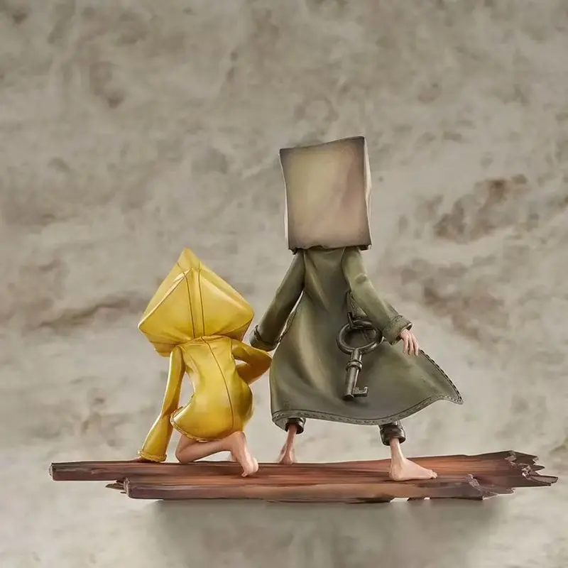 ليتل كوابيس II ستة أحادية لعبة الشكل المشهد نموذج اللعب شخصية كرتونية الهيكل حلية مجموعة هدايا الهالوين