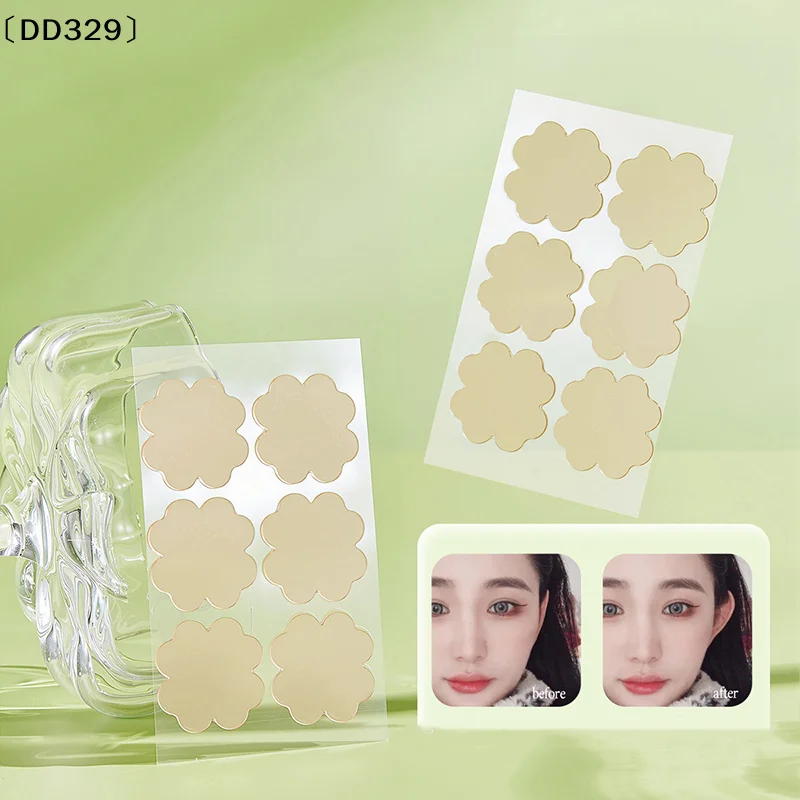 〔DD329〕12 Patches Elf Ear Support Stickers Invisible Ear Corrector Earlobe Support Patches Elf Ear Makeup V-Face Stickers
