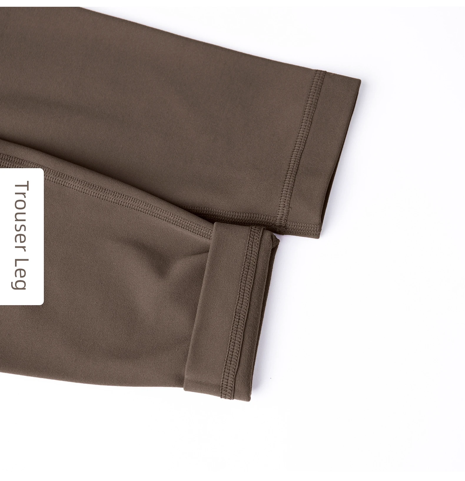 Modische Herbst-Winter-Damen-Fleece-Yogahose mit hoher Taille, Hüftlift, bequem, schmal geschnitten, für Laufen, Fitness, Freizeit und Radfahren. – Detail 16