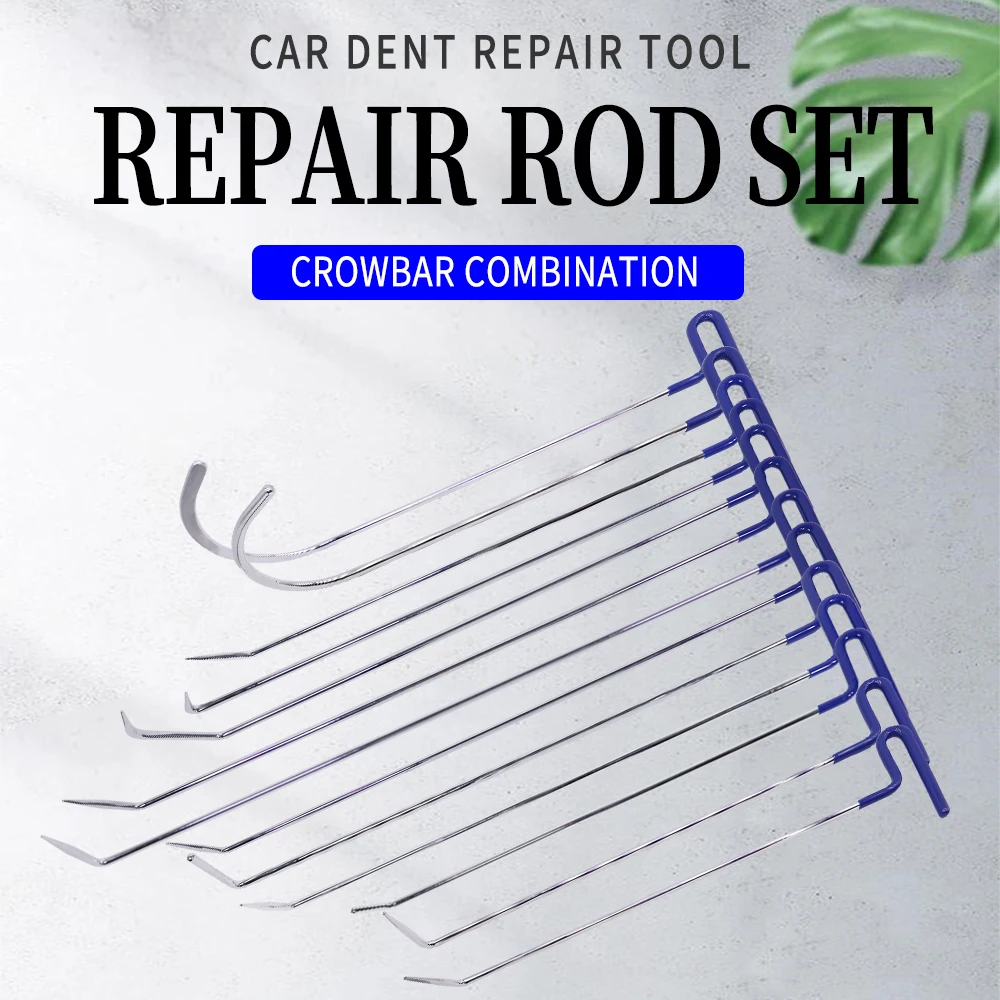 AI PDR  Push Rods  paintless dent removal tools  dent puller machine car body repair  paintless dent repair tools