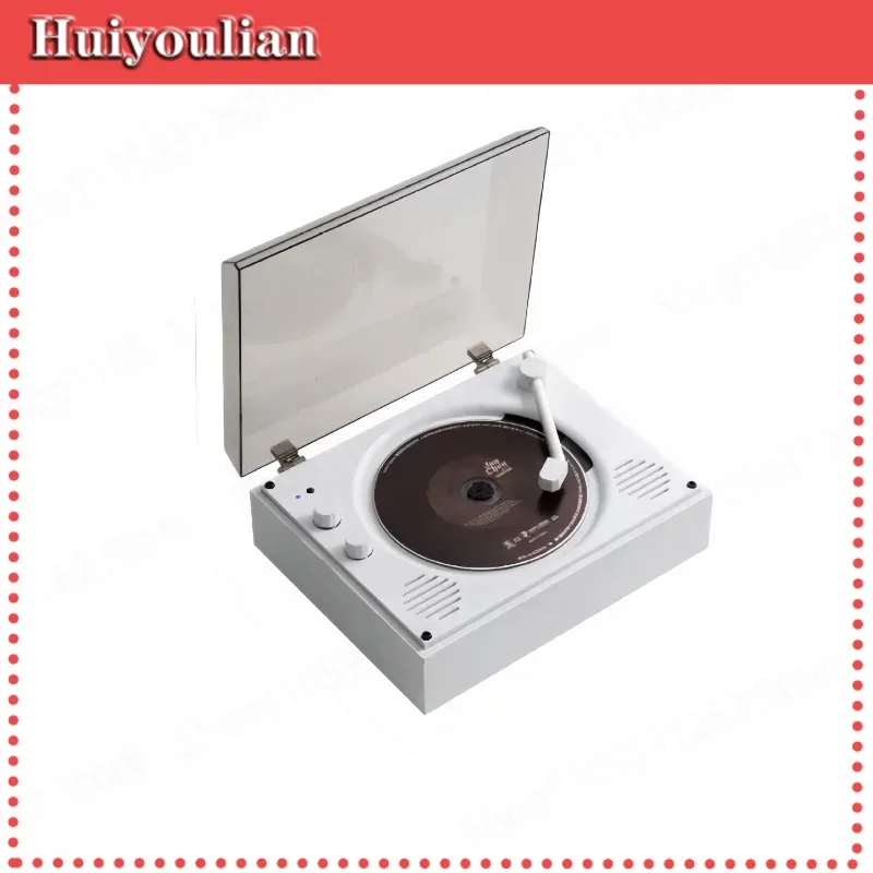 Retro Portable CD Player All In One Bluetooth Speaker Outdoor Disc Album Playback Gift