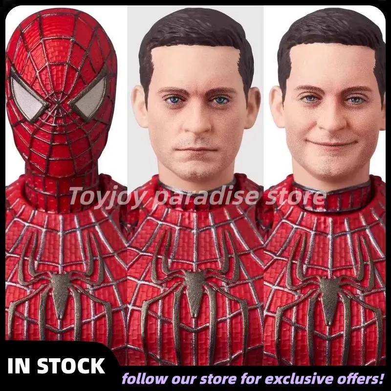 新しいスパイダーマンアクションフィギュア-レプリカ-マグワイア風リアルヘッドスカルプト-可動式-フレンドリーネイバーフッド-ノーウェイ・ホーム版-贈り物として