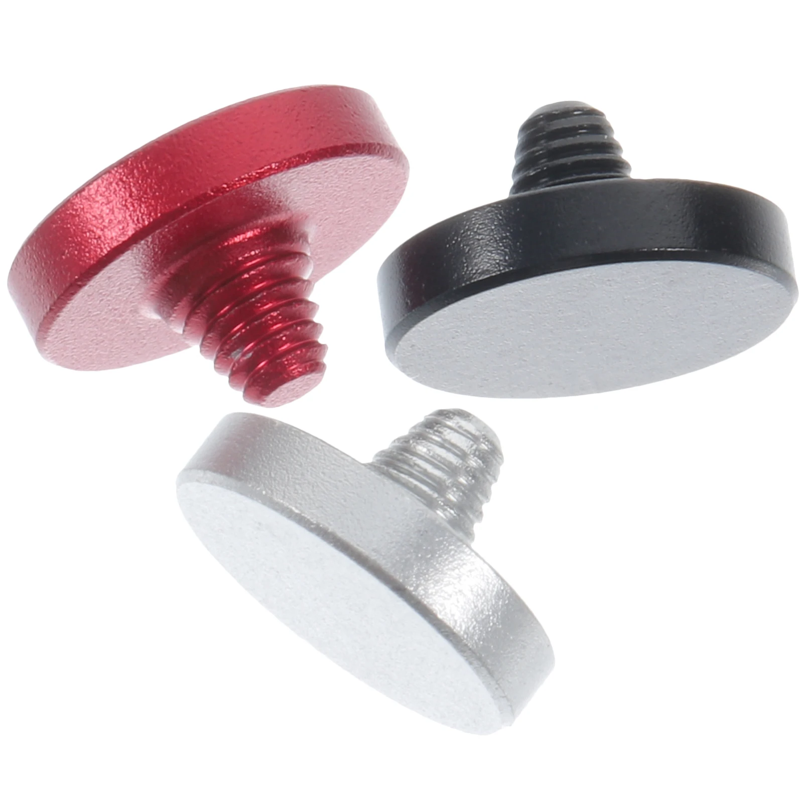 

3 Pcs Round Soft Aluminum Alloy Release Parts Replacement Shutter Button for DSLR Button Camera Camera Supply Lightweight