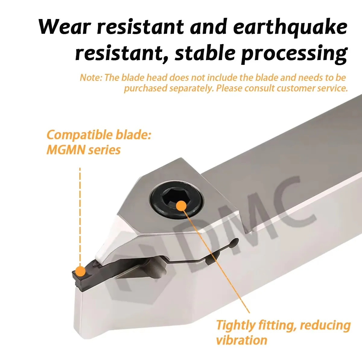 MGENN2020 2525 Mid Mounted Outer Circular Groove Cutter Bar Outer Diameter Groove Tool Holder Cutting Tool Slotting Knife Holder