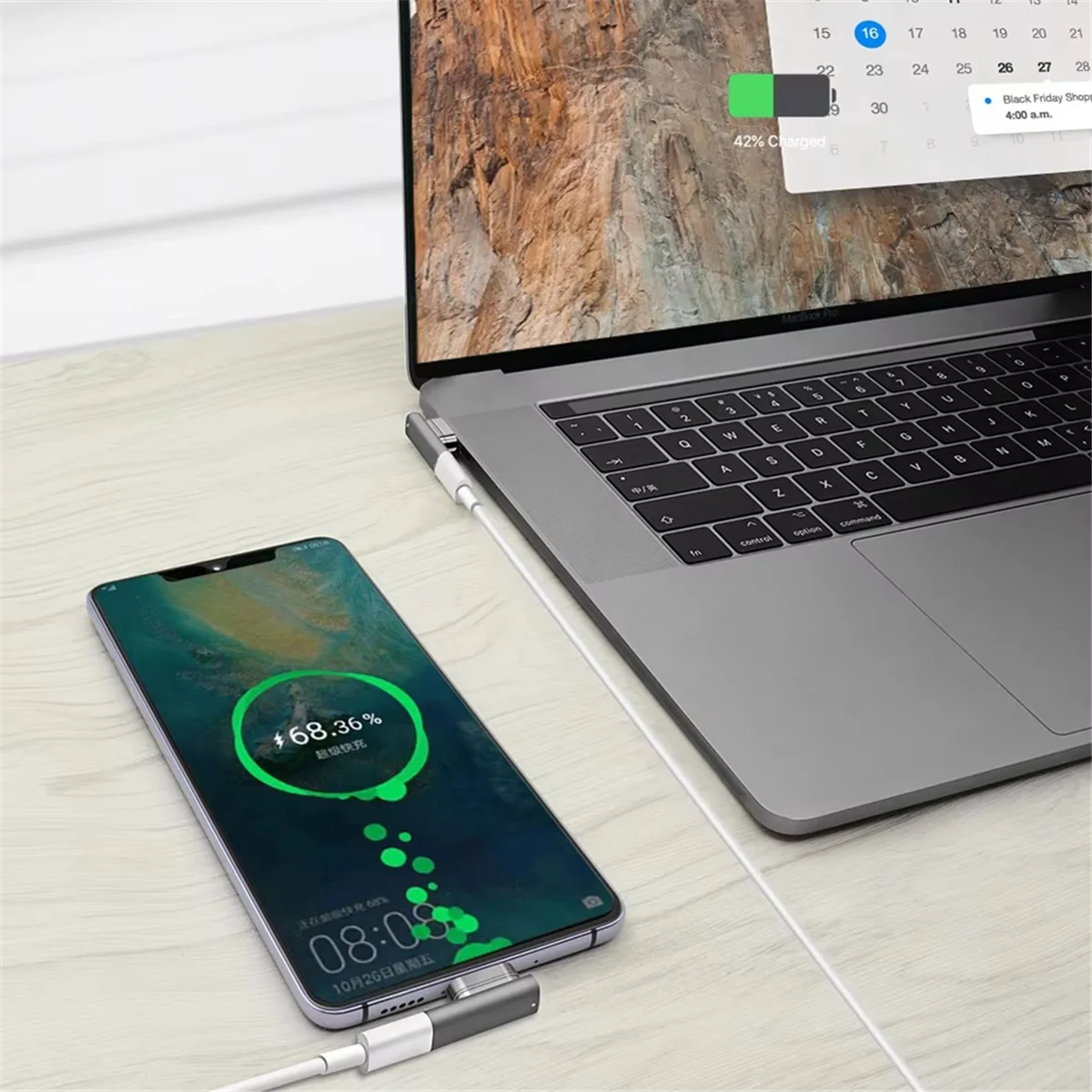 

ADEGBO-Improved New 100W 20 PIN MAGNETIC USB C PD Charging Cable Fast Charging