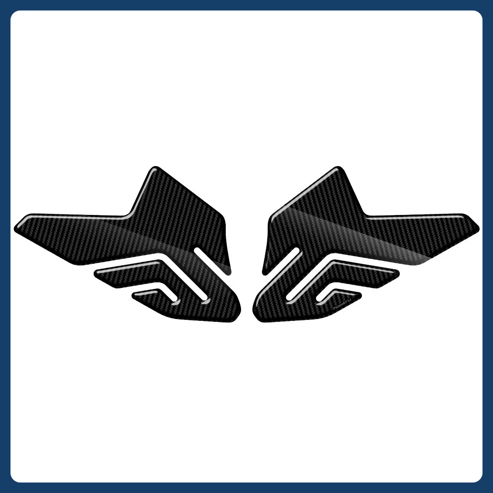 

Наклейка на мотоцикл, карбоновая боковая накладка на бак для мотоцикла, защита наколенника для Ducati Multistrada V4 1100 Sport 1100S 2021-2024