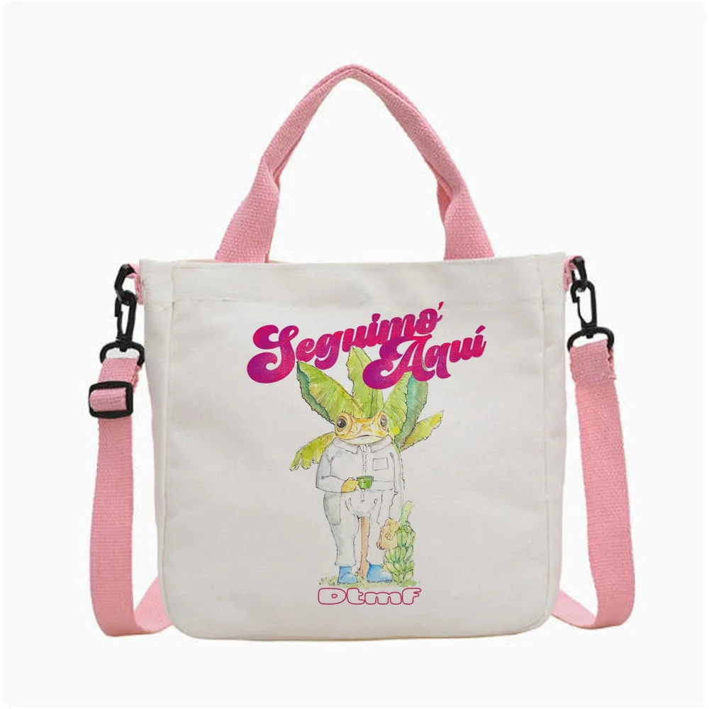 Bad Bunny tote bag y2k foldable grocery torba na zakupy shopping femme