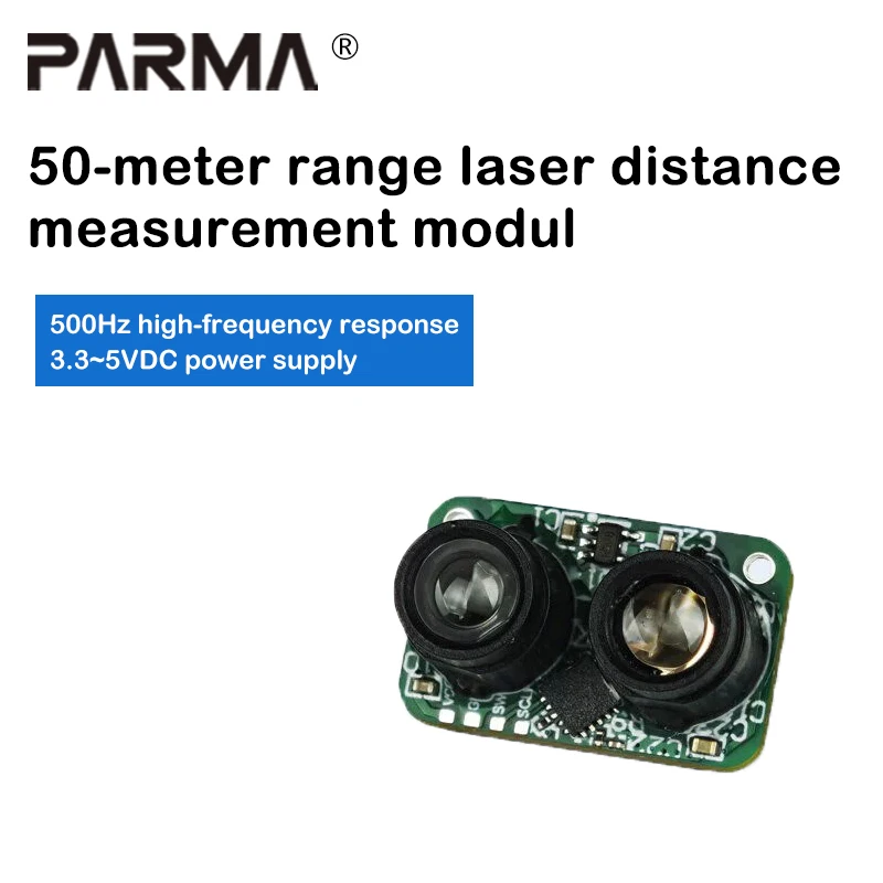 50m laser ranging module with high frequency and high precision for industrial-grade TOF ranging and obstacle avoidance