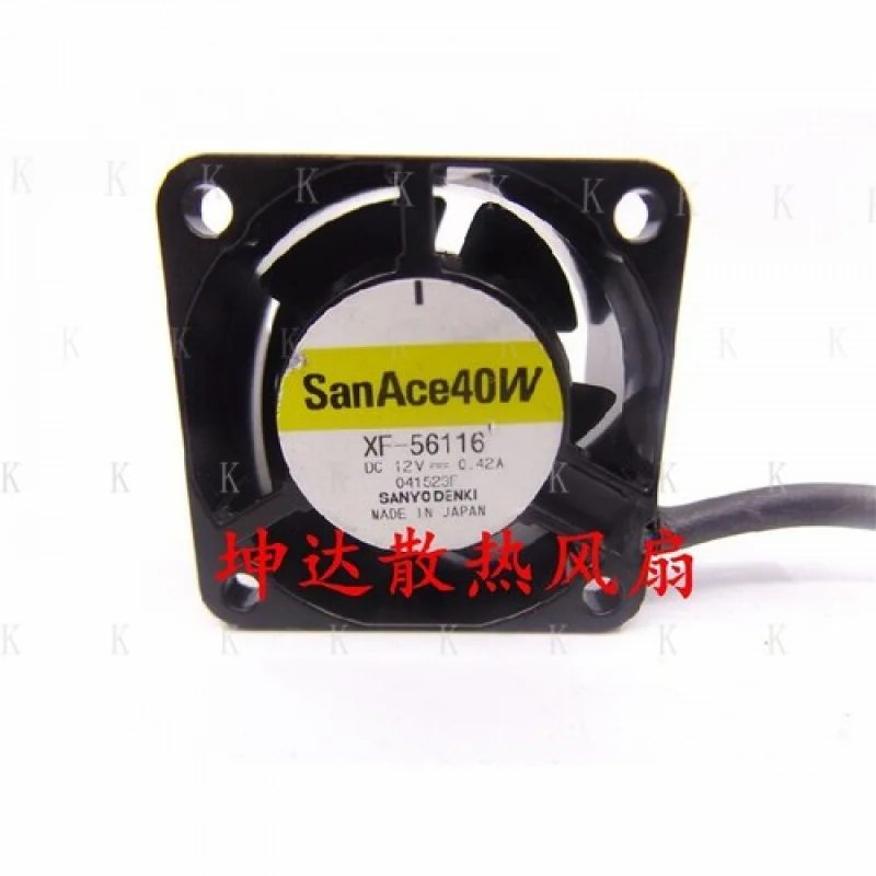 

C 1pcs FOR Sanyo XF-56116 12V 0.42A 4028 aluminum frame cooling fan