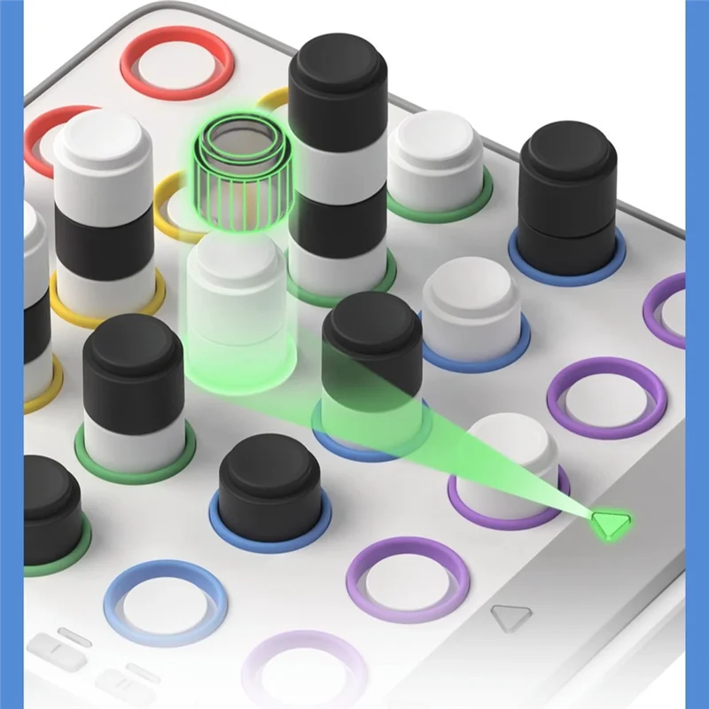 【Consumer-Favorite!】App-Enabled Smart Magnetic Four In A Row, 3D Connect Game, Ideal For Growing Minds