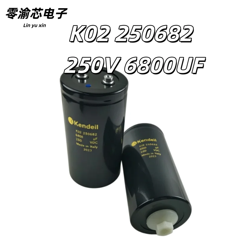 Kendeil K02 250682 250V 6800UF Brand New Original Aluminum Electrolytic Capacitor