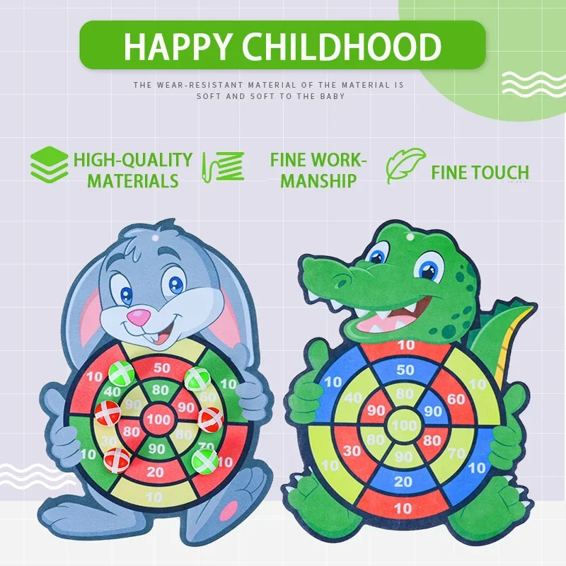 Tablica z lepkimi piłeczkami dla dzieci, rzutki z kreskówkami, zabawa w rzucanie, na zewnątrz i do wewnątrz, sport rodzinny, bezpieczeństwo, piłeczki na przyssawki, zabawki z piłeczkami z kreskówek.