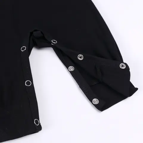 2025 Halloween Baby Romper Spädbarn Onesie Fladdermusärm Småbarn Unisex Bomullsoutfit för Fest Söta Pojkar Flickor Jumpsuits Kläder 6 best sales Halloween-kostym för bebisar - №4