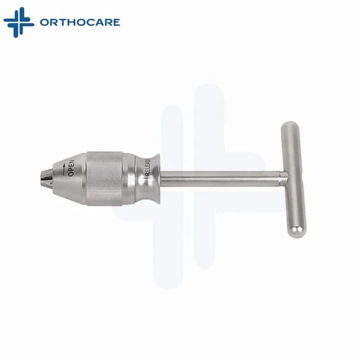 

surgical instruments - Self locking T-handle hollow chuck