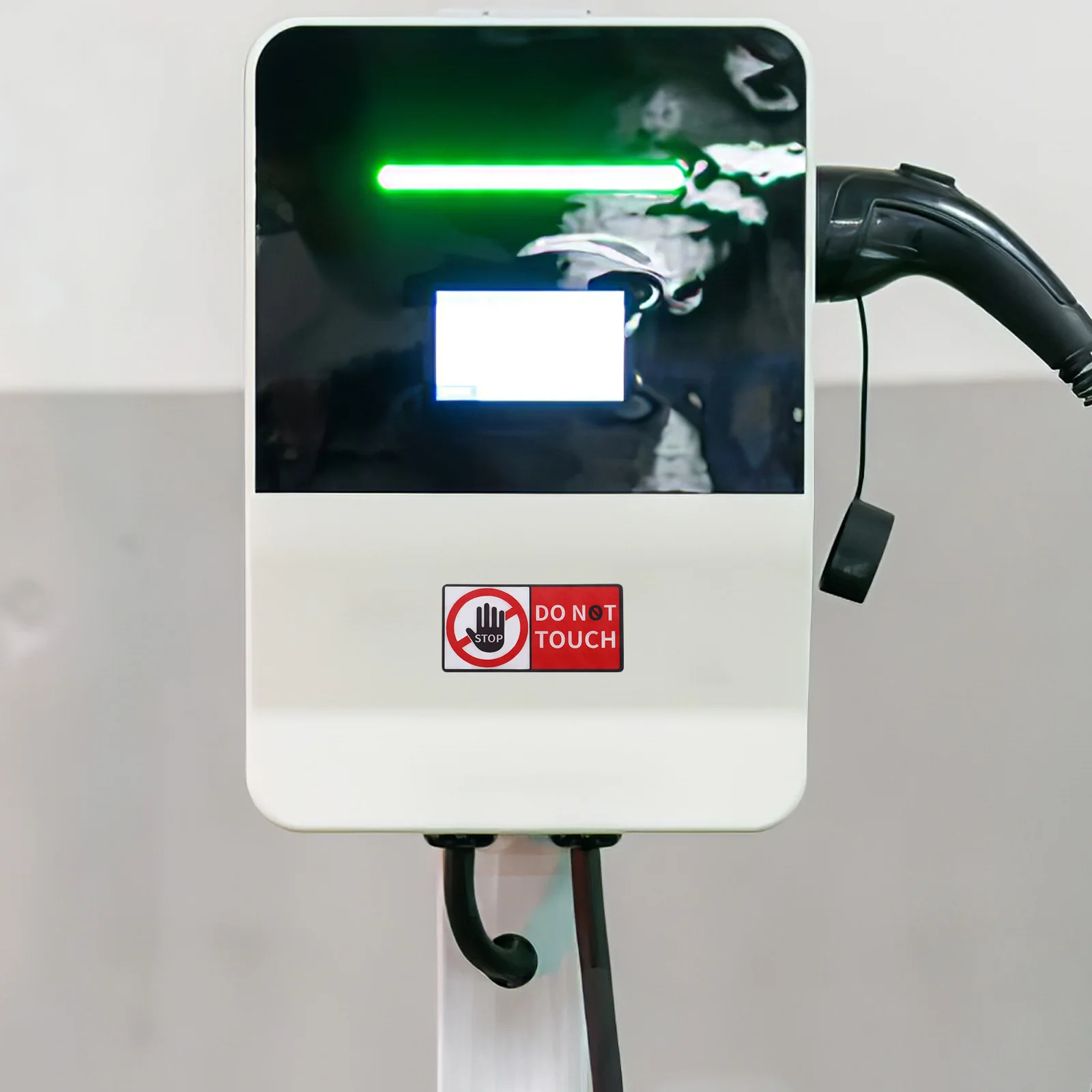 Adhesive Do Not Touch Warning Stickers 4 Sheet Safety Labels for Toolboxes Glass Walls Easy Apply Durable Waterproof Clear