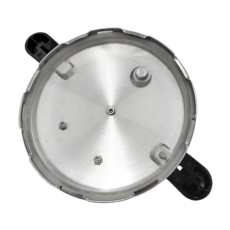 23L  Aluminum Alloy Large Capacity Straight Pressure Cooker with Gauge Pressure Tank Double Bottom Commercial Pressure Cooker