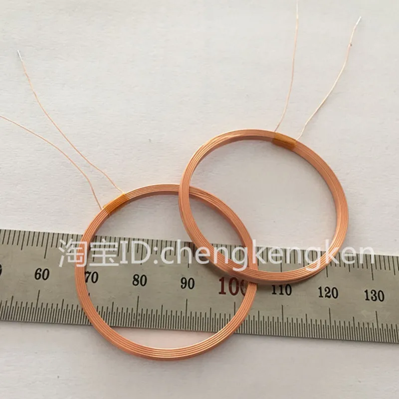 Hollow Coil 125K Card Reader Coil Electronic Door Lock Prohibition Card Induction Coil 34mm680uH