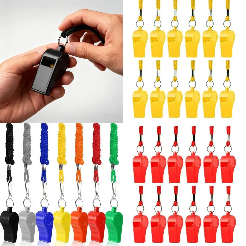 

31BE 12Pcs Referee Loud Crisp Sound for Basketball Volleyball Games