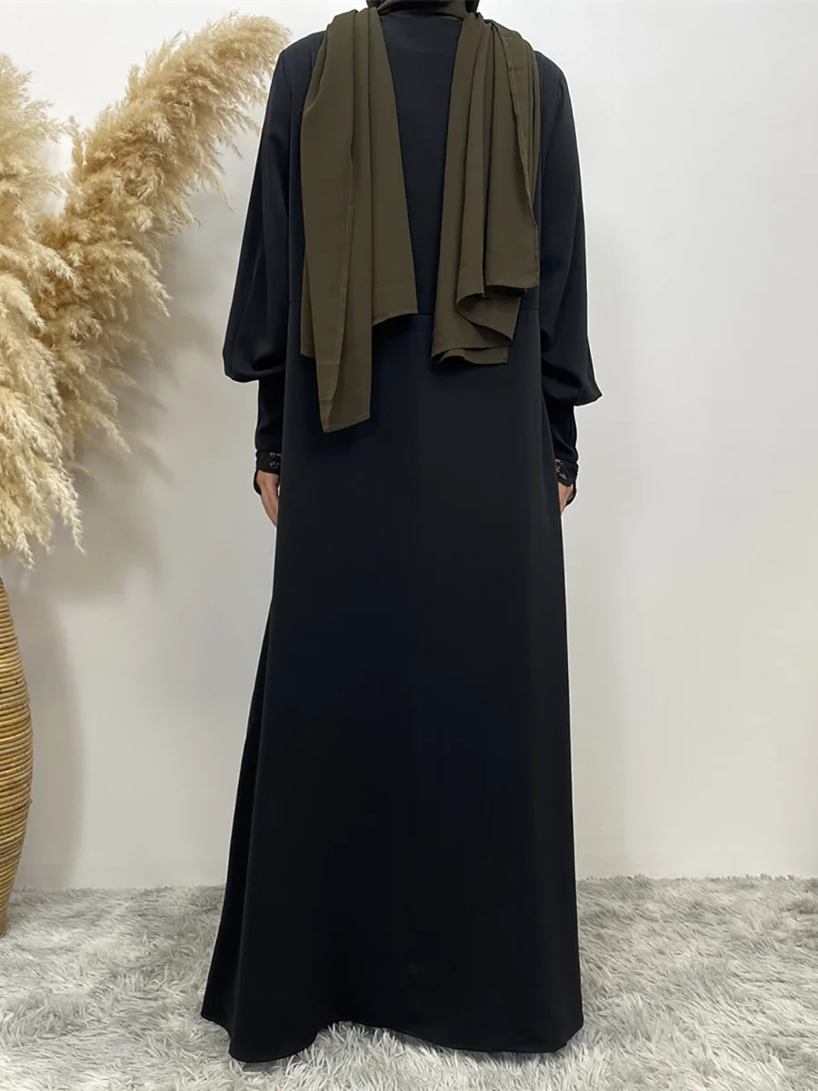 عباية تشاومينغ دبي Musulman De Mode فستان حجاب تركيا قفطان إسلامي ملابس إسلامية للنساء رداء متواضع قفطان ماروكين عيد 23