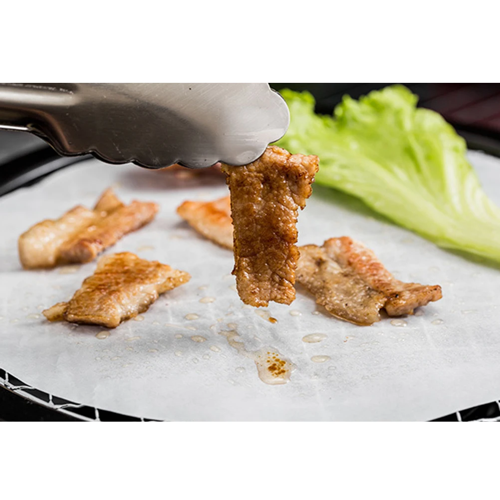 

100Pcs Round Baking Silicon Paper Oil Absorption Pre Cut Cake Pan Liners 10 Inch Baking Paper Sheet Cake Pans Circle