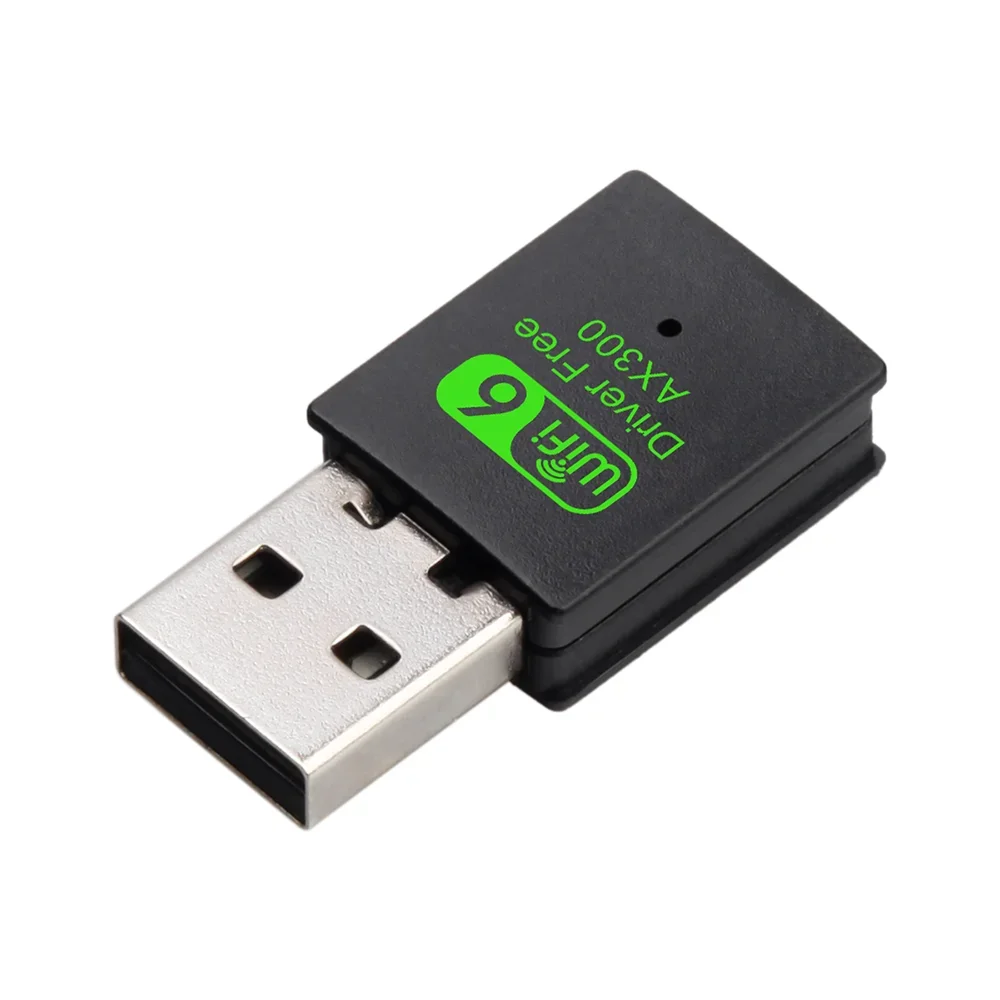 USB Wi-Fi адаптер 300 Мбит/с однодиапазонный 2,4G Wi-Fi 6 ключ беспроводной сетевой карты приемник сигнала передатчик для портативных ПК